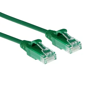 Patch Cable ACT Green 1 meter LSZH U/UTP CAT6