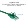 Pārejas kabelis ACT Green 0.25m LSZH U/UTP CAT6 Photo 5