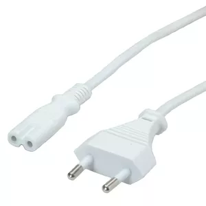 Power cable White 3 m VALUE 19.99.2091