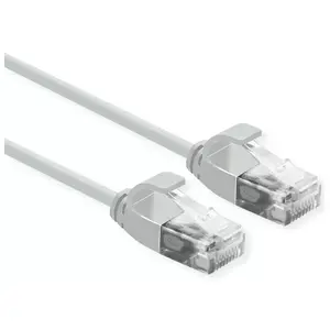 Сетевой кабель ROLINE 21.15.3907 RJ-45 Cat6a 5 м Серый