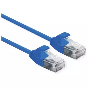 ROLINE 21.15.3945 networking cable Blue 2 m Cat6a U/UTP (UTP)