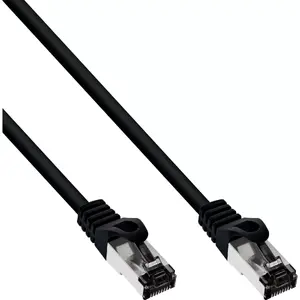 Сетевой кабель InLine Patch Cable S/FTP PiMF Cat.8.1 RJ-45 0.5м Черный