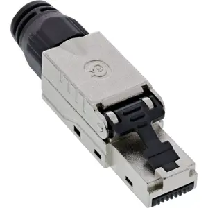InLine RJ45 plug Cat.6A 500MHz field-installable shielded 76204B