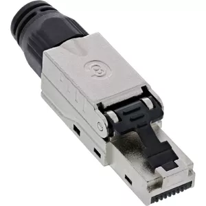 InLine RJ45 разъем Cat.8.1 2000MHz полевой устанавливаемый экранированный с винтовой крышкой