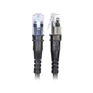 Сетевой кабель PatchSee TP-6A-U/16 черный 4.9 м