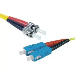 Fibre optic cable ExertisConnect EXC 392853 3 m LC ST Yellow