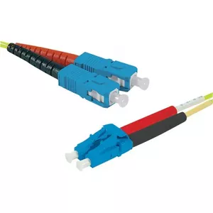 Fibre optic cable ExertisConnect EXC 392863 3 m SC LC Yellow