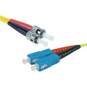 Оптоволоконный кабель CUC Exertis Connect 392881 1 м ST SC Желтый