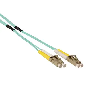 Multimode Fiber Cable ACT 50m OM3 Duplex LC Connectors