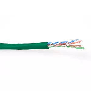 Патч-кабель ACT CAT6 U/UTP многожильный зеленый 100 м