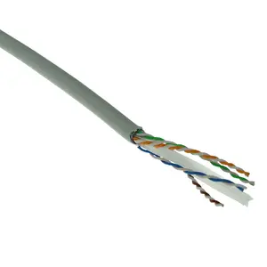 Кабель ACT Cat 6 F/UTP для установки PVC CPR евро класс ECA 24AWG серый 305 метров