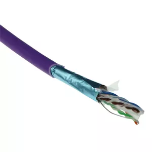 Сетевой кабель ACT FS6113 Фиолетовый 305м Cat6 F/UTP