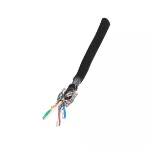 Сетевой кабель EFB Elektronik MK7104.100B S/FTP Cat7 100м Черный