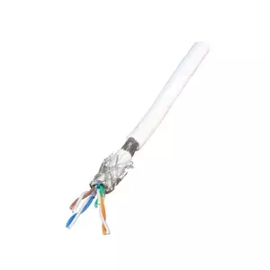 Сетевой кабель EFB Elektronik MK7104.100W S/FTP Cat7 100 м Белый