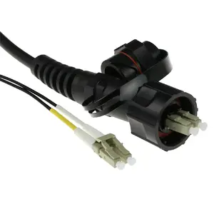 Fibre optic cable ACT RL7120 20 m 2x LC 2x LC ODVA Black