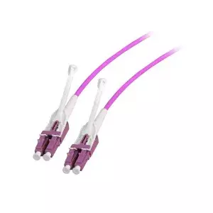 Fibre optic cable EFB Elektronik DJP-LCLCOM4-UNI-15 15 m LC Violet