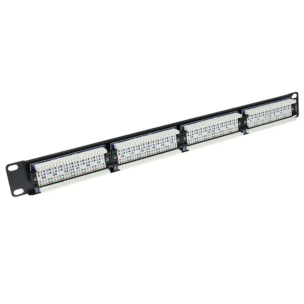 Patch Panel 24-ports unshielded CAT5E ACT PP1001 Photo 2