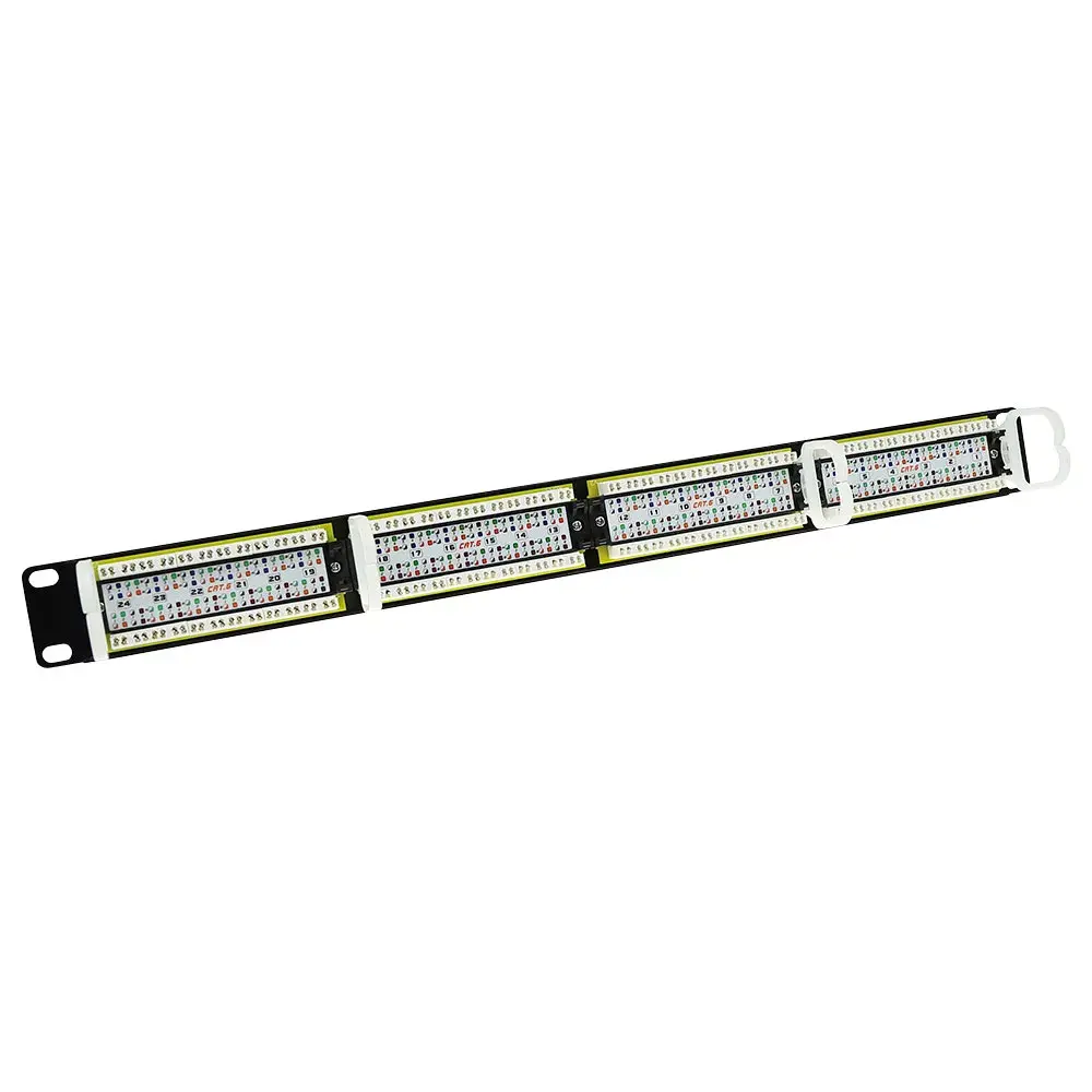Patchpanel 24-ports unshielded CAT6 ACT PP1010 Photo 2