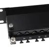Pārejas paneļa 24-porti ekrānēts CAT6A ACT Photo 4