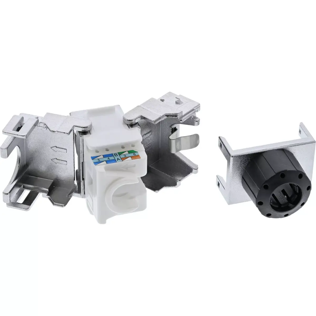 Keystone Jack InLine Premium RJ45 Cat.6a 76202D Photo 3