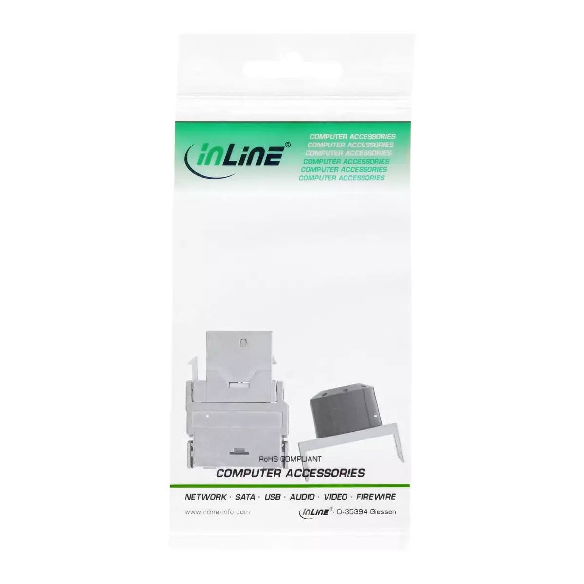 Keystone Jack InLine Premium RJ45 Cat.6a 76202D Photo 4