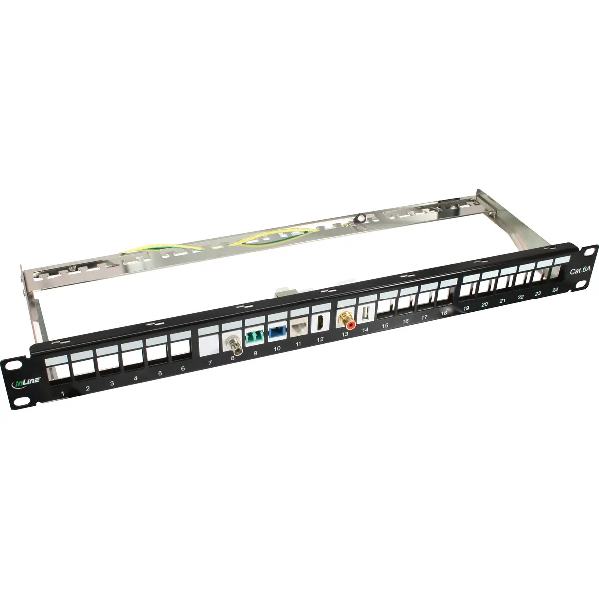 InLine Premium Cat.6a RJ45 Keystone Jack Module Photo 5