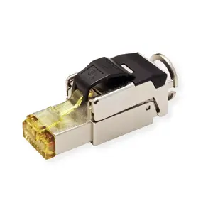 Wire Connector RJ45 ROLINE 21.17.0323 Black Metallic