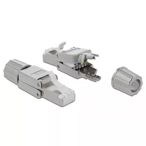 Wire Connector DeLOCK 86476 RJ-45 Grey
