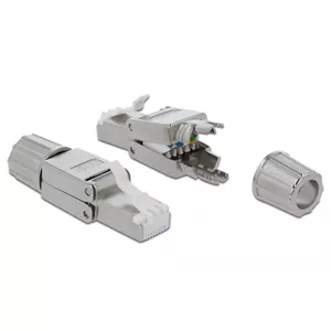 Wire connector DeLOCK 86477 RJ-45 Grey