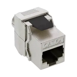 RJ45 Keystone Jack Snap-In module InLine 76202F Cat.6a