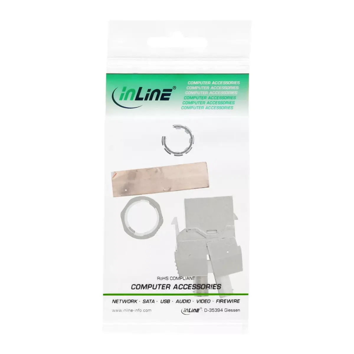 RJ45 Keystone Jack InLine 76202F Photo 6