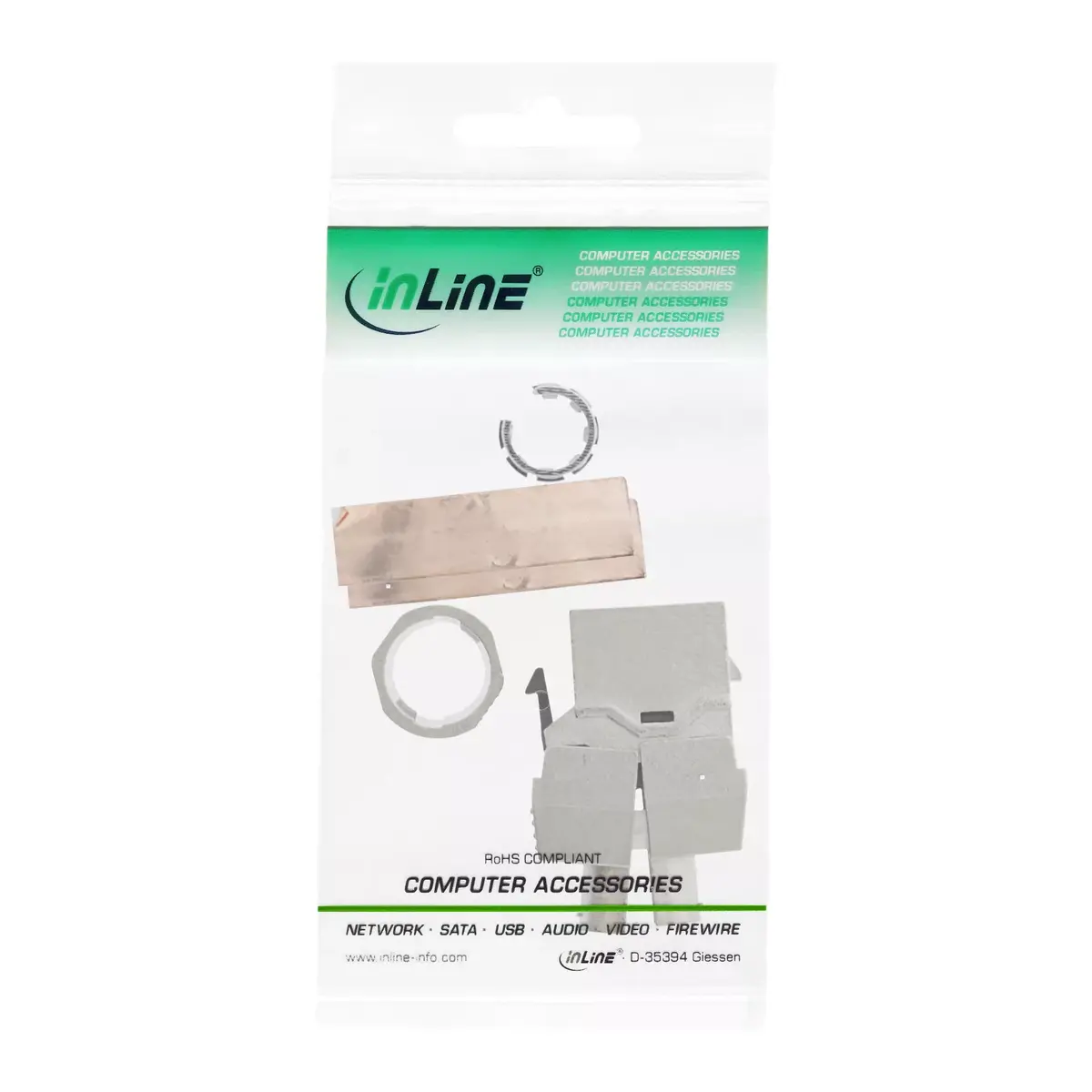 RJ45 Keystone Jack InLine Cat.8.1 Photo 6
