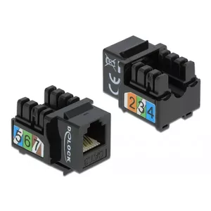 Модуль Keystone DeLOCK 86468 Плоский Черный RJ-12
