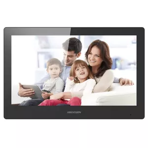Hikvision DS-KH8520-WTE1 video domofonu sistēma 25,6 cm (10.1") Melns