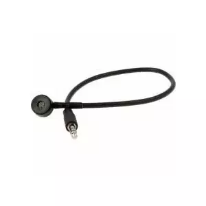 Axis 01963-001 Vadu drošības kameras mikrofons ar 3.5 mm interfeisu, -28 dB jutību un 20 - 20000 Hz frekvenču diapazonu melnā krāsā