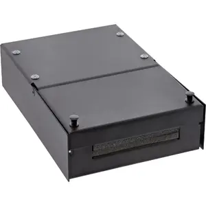 Коробка настенного монтажа InLine для keystone 4x RJ45 черная 76202X