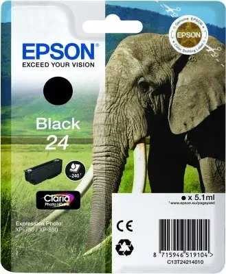 Epson 24 Claria Photo HD Black Ink Cartridge Photo 2