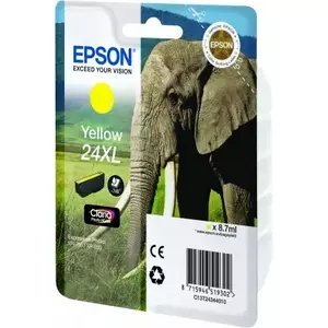 Картридж Epson 24XL Singlepack Yellow — пигментные чернила Claria Photo HD, 1 шт.