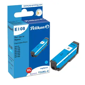 Pelikan E108 ink cartridge 1 pc(s) Compatible High (XL) Yield Cyan