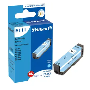 Pelikan E111 ink cartridge 1 pc(s) Compatible High (XL) Yield Light Cyan