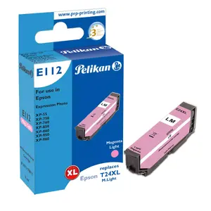 Pelikan E112 ink cartridge 1 pc(s) Compatible High (XL) Yield Light magenta