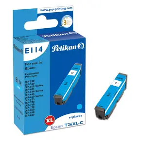 Pelikan E114 ink cartridge 1 pc(s) Compatible High (XL) Yield Cyan
