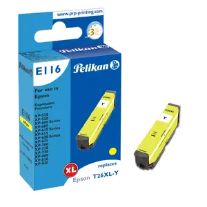 Pelikan E116 ink cartridge 1 pc(s) Compatible High (XL) Yield Yellow