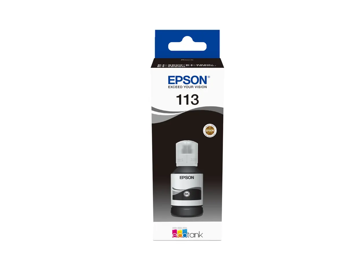 Epson 113 EcoTank oriģinālā pigmenta melnā