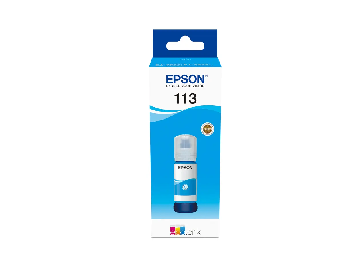 Epson 113 EcoTank Pigment Cyan tintes