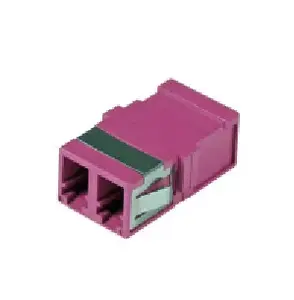 EFB Elektronik 53517.1 LC/PC Multi-mode Fiber Optic Adapter, Violet