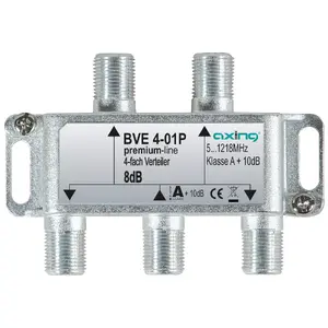 Cable splitter Axing BVE00401P1 Stainless steel