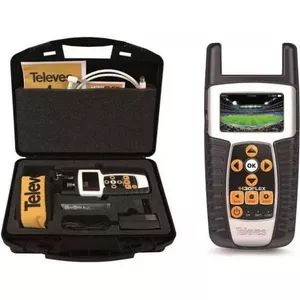 Measuring device Televes H30FLEX H30S2CT2-K — signal meter for DVB-S2 and DVB-T2