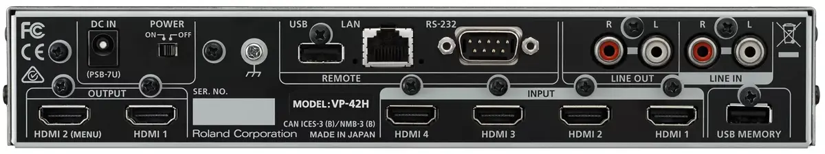 Video Processor Roland VP-42H Photo 8