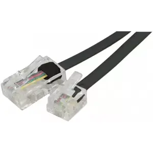 Telephone Cable CUC Exertis Connect 911734 15m Black